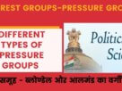 7 Different Types of Pressure Groups: दबाव समूह -दोनों समूह अलग अलग ढंग के साथ कार्य करती हैं । हित समूह और दबाव समूह को आप भी पूर्ण रूप से समझना चाहते होंगे । आइये दोनों समूहों को विस्तार से समझते हैं -