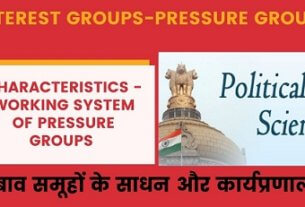Pressure Groups-Characteristics in Hindi - 9 Method and Working System